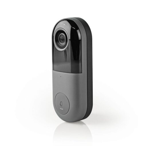 Smart WiFi Video Doorbell, Wireless 720p HD Security Camera with Night Vision, Motion Detection, 2-Way Talk and App Push Notificat...