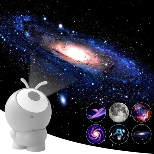 Astronaut-Inspired Galaxy Star Projector