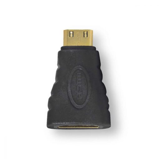 HDMI Standard Female to HDMI Mini Male Adapter, Gold Plated Connectors