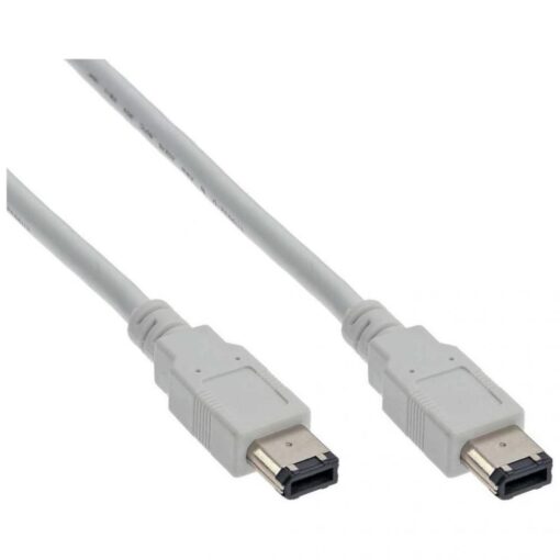 1.2m Firewire Cable 6 pin to 6 pins 6-6 IEEE1394 Cable Lead Wire White