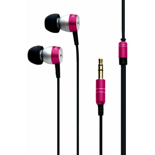 Wired Headphones Earphones In Ear Metal With Mic Remote Gym Sports - 3.5mm