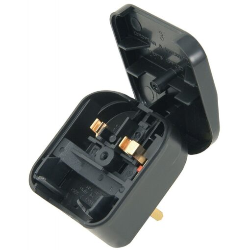 Mecury FCP Mains UK Converter Adapter Plug 2 Pin CEE 7/17 Euro to UK 3 Pin 5 Amp