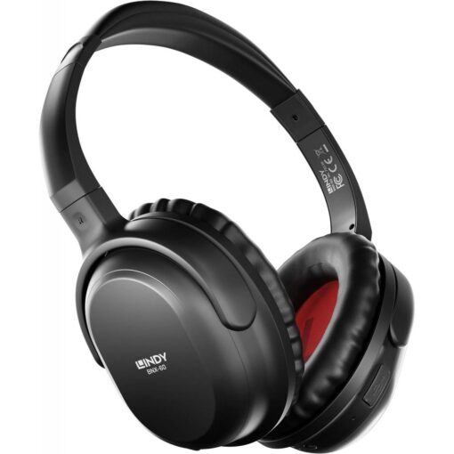 Lindy BNX-60 Bluetooth Wireless Active Noise Cancelling Headphones with aptX