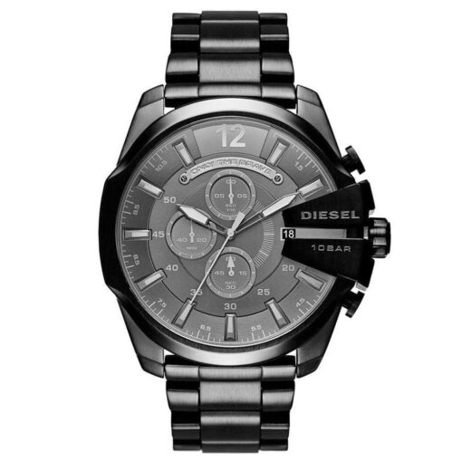 Diesel DZ4355 Mega Chief Chronograph Black Dial Men's Watch