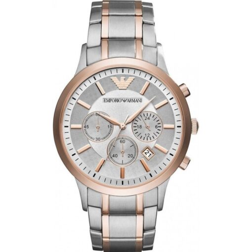 Emporio Armani AR11077 Men's Watch Renato Rose Gold