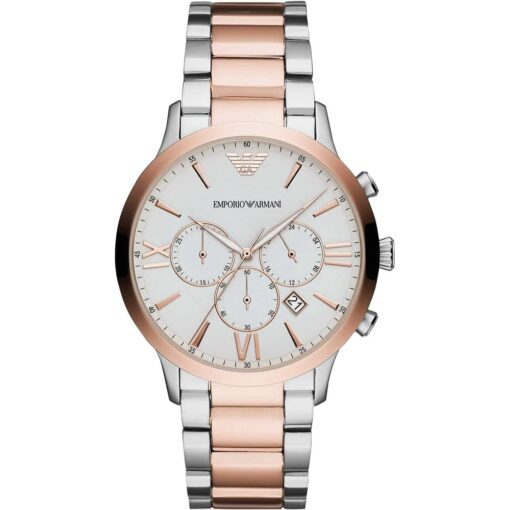 Emporio Armani AR11209 Giovanni Chronograph White Dial Men's Watch