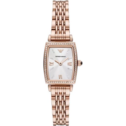 Emporio Armani AR11406 White Dial Ladies Watch