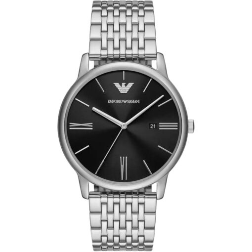 Emporio Armani AR11600 Minimalist Three-Hand Date Men’s Watch