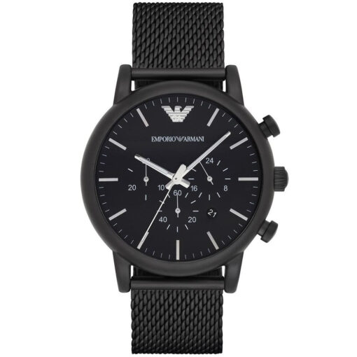 Emporio Armani AR1968 Black Dial Chronograph Men's Watch