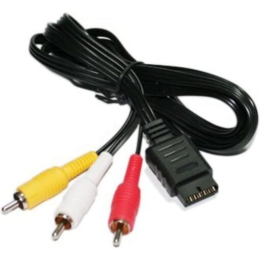 1.8m RCA AV Audio/Video Cable for PlayStation and PlayStation 2