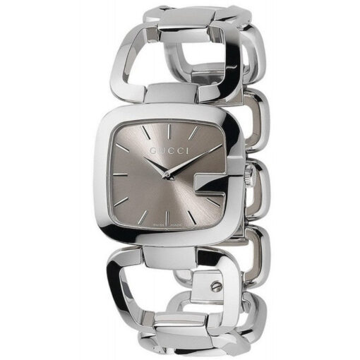 Gucci YA125402 G Brown Dial 30mm Ladies Watch