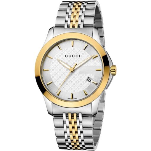 Gucci YA126409 G-Timeless Two-Tone Men's Watch