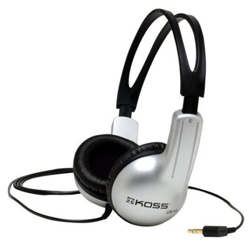 Koss Stereo OverEar Headphones UR 10, Silver/Black