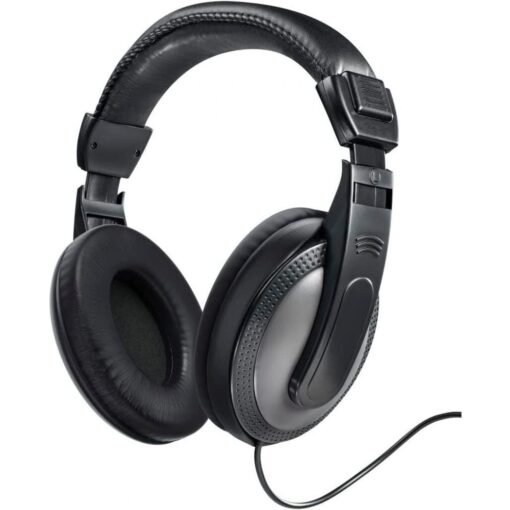 Ex-Pro Over Ear Stereo TV Hi-Fi Headphones 6m Cable With Volume Control