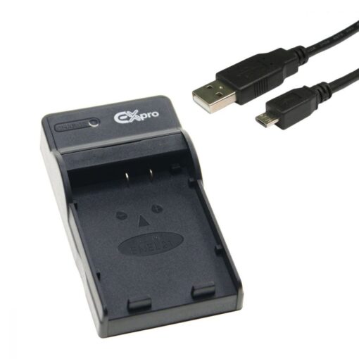 Ex-Pro EZi-Power USB Charger with USB Cable for Nikon MH-28 EN-EL21 Nikon 1 V2