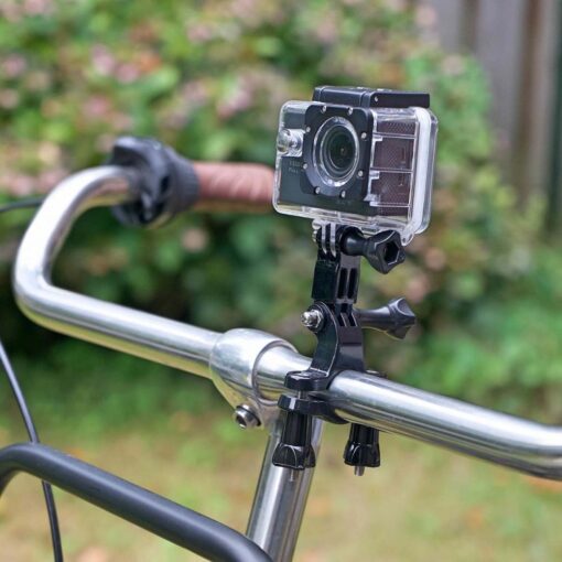 Bike Bicycle Handlebar Mount Adapter Holder Clamp for Action Camera / GoPro
