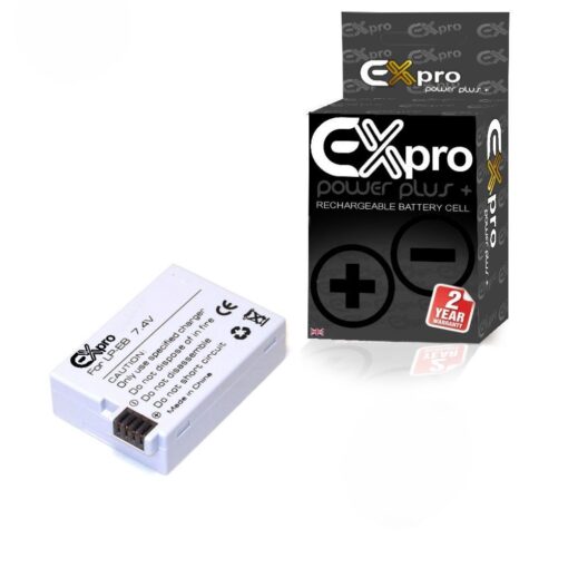Ex-Pro Canon LP-E8, LP E8, LPE8 Battery Pack 1400mAh Ultra High Power Plus+