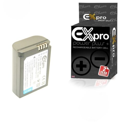 Ex-Pro® Samsung BP1410 BP-1410 - 1450mAh High Rated Power Plus+ Lithium Li-on Digital Camera Battery