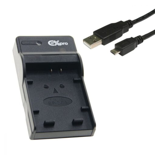 Ex-Pro EZi-Power USB Charger with USB Cable for Lecia BP-DC9 BP-DC9-E BP-DC9-U V-Lux 3 V-Lux 2