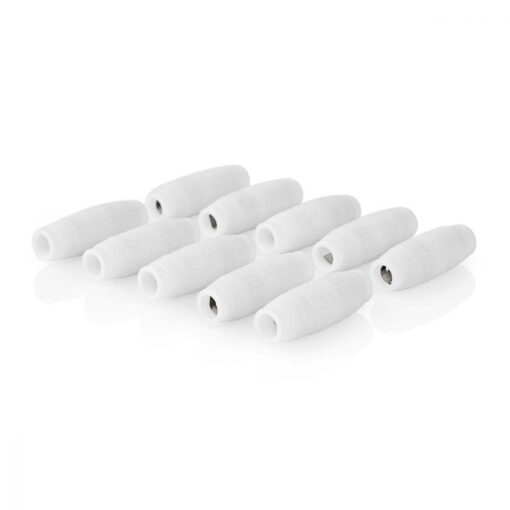Nedis Cable Joiner | for Coax Cables | 10 Pieces | White