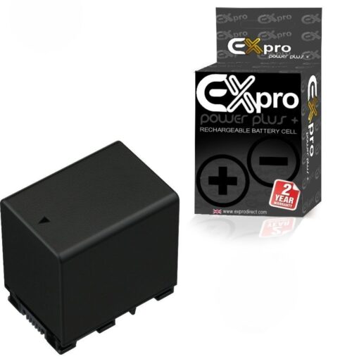 Ex-Pro® JVC BN-VG138EU, BN-VG138E, BN-VG138, BNVG138 3.6v 3750mAh [EXACT] High Power Plus+ Li-Ion Rechargeable Data Battery