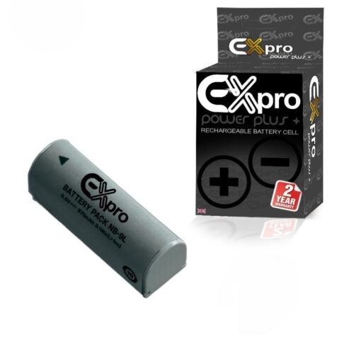 NB-9L, NB9L Ex-Pro Canon Li-on Digital Camera Battery