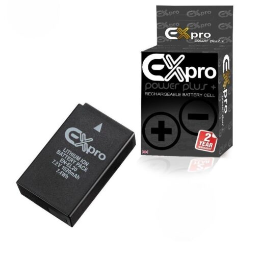Ex-Pro Nikon EN-EL20, ENEL20 Li-on Digital Camera Battery