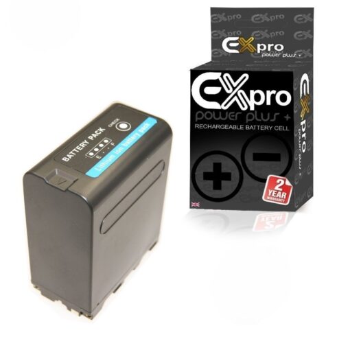 Ex-Pro® Sony NP-F930, NP-F950, NP-F960, NP-F960H, NP-F970, NP-970H [NP-F990] - Premium High Power Plus+ 10400mAh (Samsung UL CELL]