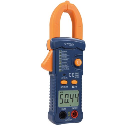 Mercury Clamp Multimeter Smart Digital AC DC Volt Amp Tester