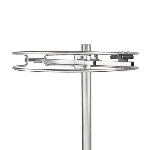 Outdoor FM Passive Antenna Radio Aerial Range 15km 4dB Gain Aluminium with Easy Click and Mount System