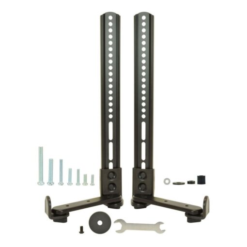 Soundbar Bracket, Universal Versatile Mount for Mounting Above or Below TV, Max Vesa 600 x 400, for Sound Bar or Speaker with Max...