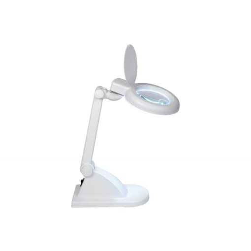 Desktop Illuminated Magnifier Lamp Light For Hobby, Nail Artist, Soldering