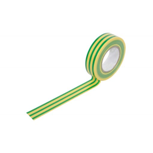 Ultratape Electrical Insulating Quality Tape 20m x 19mm EARTH GREEN/YELLOW