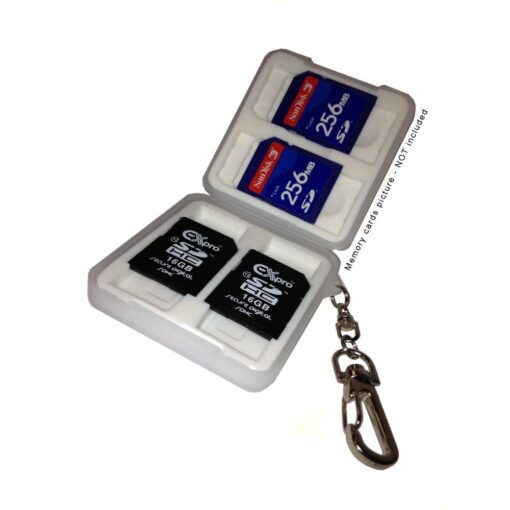 Ex-Pro® Tough-store Memory Card - Keyring - for [SD/SDHC/SDXC/DUO/MEMORY STICK/XD]