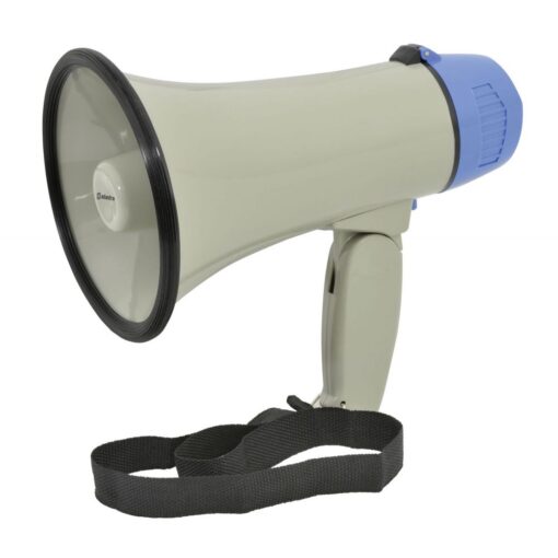 Portable Compact Megaphone (10W) | Voice or Siren with sliding volume control