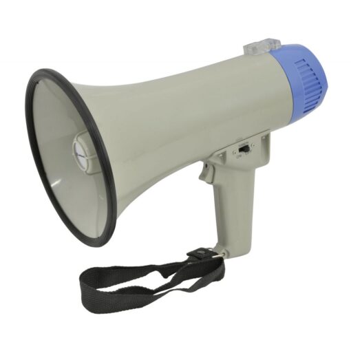Portable Compact Megaphone (10W) | Voice or Siren with sliding volume control