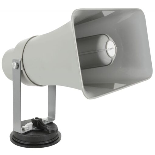 Vehicle Megaphone (25W) with USB/SD Player and Looper | Voice, Siren and Whistle