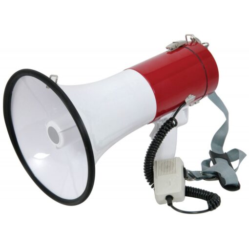 Megaphone with Siren (30W) detachable Microphone