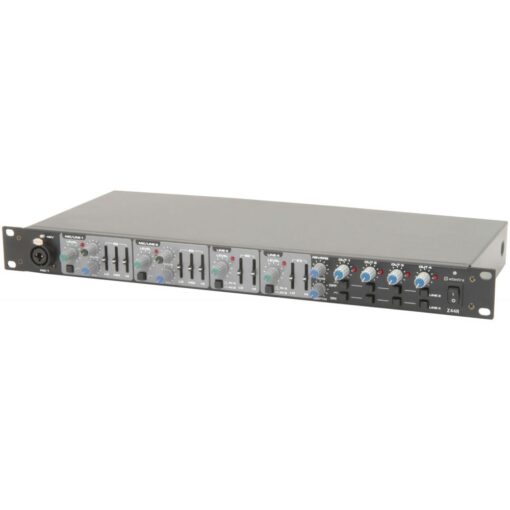 Adastra Z44R Multipurpse Live/Zone Mixer with DSP reverb 1U Rack Mount