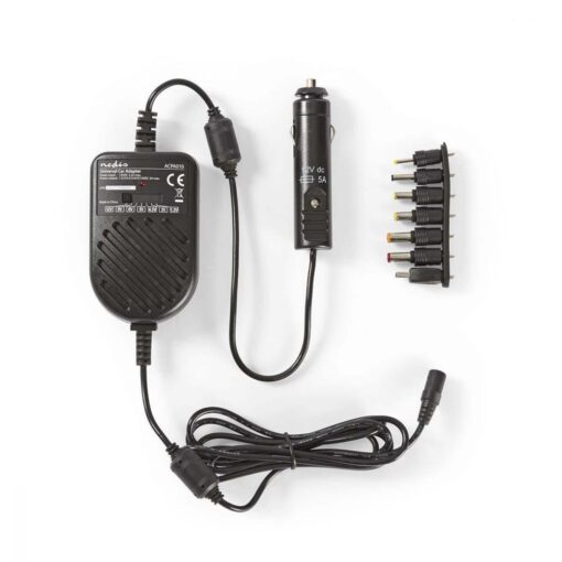 Nedis In-Car AUX Cigarette DC Power Adapter 36W 1.5v to 12v 3A 3000mA 6 DC Jacks +USB