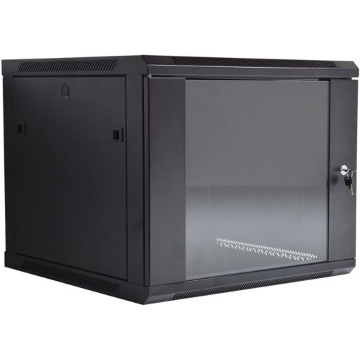 Adastra 953.604UK 19" Rack Cabinet with Glass Door4U x 600mm Deep