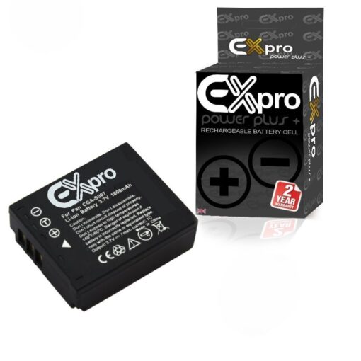 CGA-S007, CGA-S007A, DMW-BCD10 Ex-Pro Panasonic Li-on Digital Camera Battery