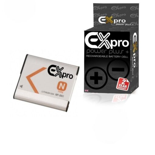 NP-BN1, NPBN1, Ex-Pro Sony Li-on Digital Camera Battery