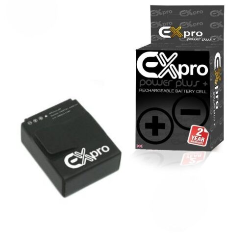 Ex-Pro® GoPro AHDBT-201, AHDBT-301 Ultra High Power Plus+ 1450mAh Lithium Li-on Battery)