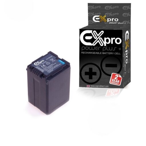 VW-VBG390, VWVBG390, VW-VBG390A, VW-VBG390E-K Ex-Pro Panasonic Li-on Digital Camera Battery