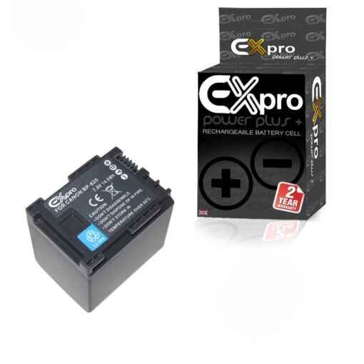 Ex-Pro Canon [EXACT] BP-820, BP820 1780mAh High Capacity Power Plus+ Battery