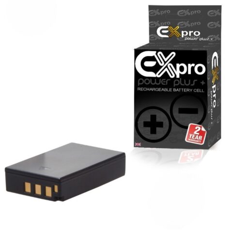 Ex-Pro Olympus BLS-5 BLS5 PS-BLS5, Power Plus+ 2 Year Warranty Replacment Lithium Li-on Digital Camera Battery for Olympus