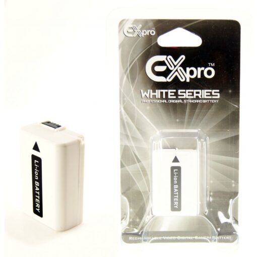 Ex-Pro® Sony NP-FW50, NPFW50 Ultra White Series Replacement Battery 7.4v, 1080mAh