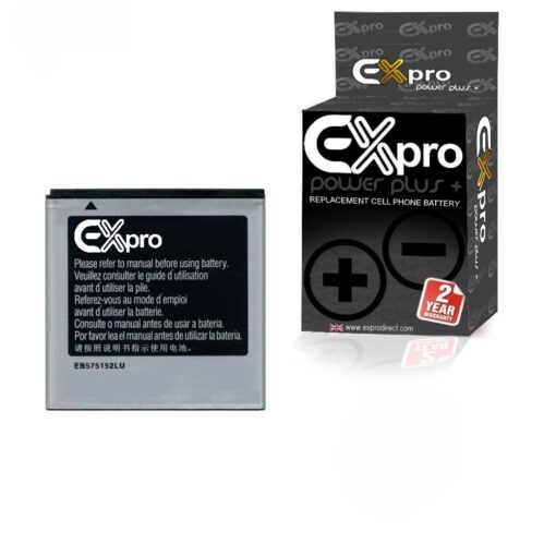 Ex-Pro® Samsung EB-575152LU High Power Plus+ 1800mAh High Rated Replacement Cell Phone battery
