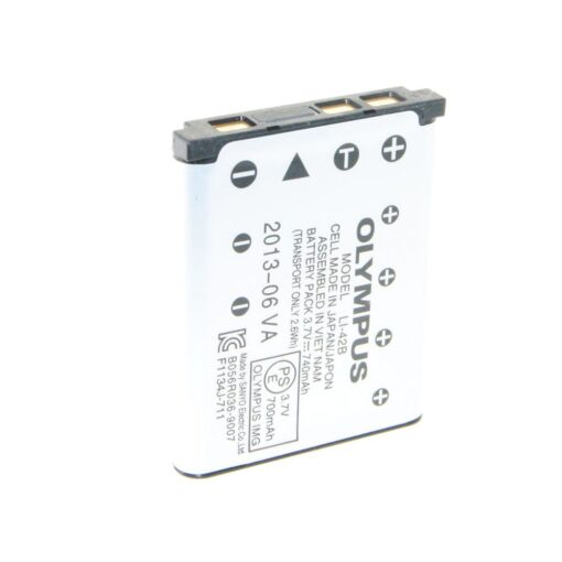 Olympus LI-42B Lithium-Ion 740mAh 3.7V Rechargeable Battery